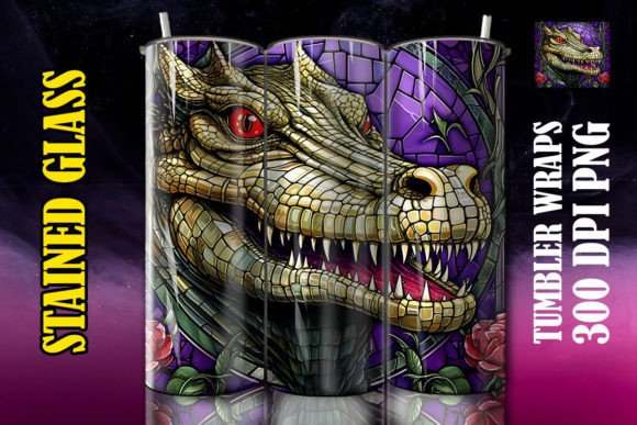 3D Alligator Mystical Tumbler 3 Design Guide