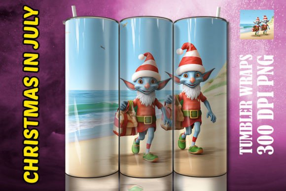 3D Elves Tumbler 10: Integrating Digital Assets into Sublimation Workflows