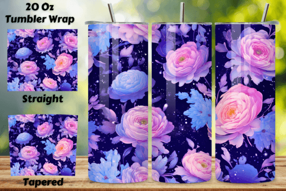 3D Floral Mirage Tumbler Wrap, Seamless: A Comprehensive Guide