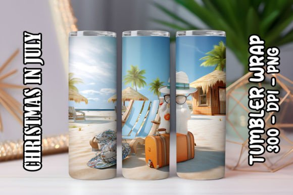 3D Frosty the Snowman Tumbler 19: Strategic Asset Utilization for Seasonal Product Lines
