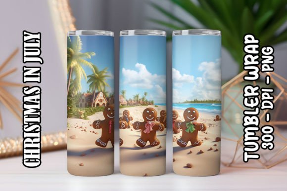 3D Gingerbread Men Tumbler 13 Design Guide