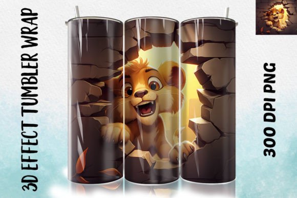 3D Lion Flower Tumbler 5: Strategic Asset Integration for Sublimation Businesses