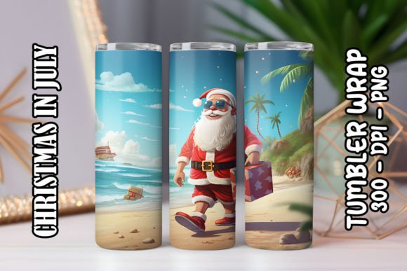 3D Santa Claus Tumbler 3: A Guide to Sublimation Design and Application