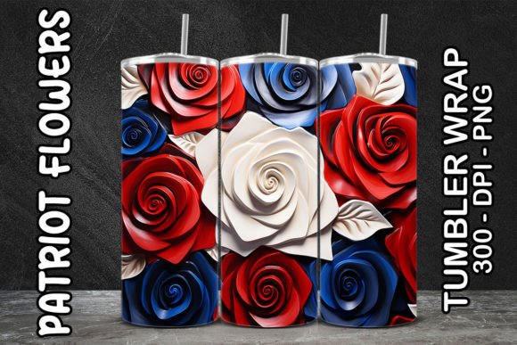 3D White Roses Flower Tumbler 2: A Comprehensive Guide to Digital Sublimation Design