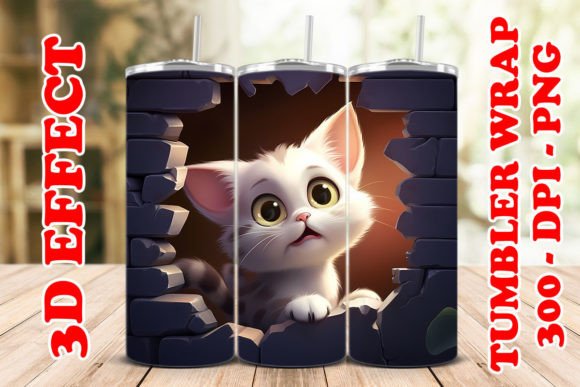 Elevating Custom Drinkware: The Strategic Value of the 3D Cat Flower Tumbler 3 Design