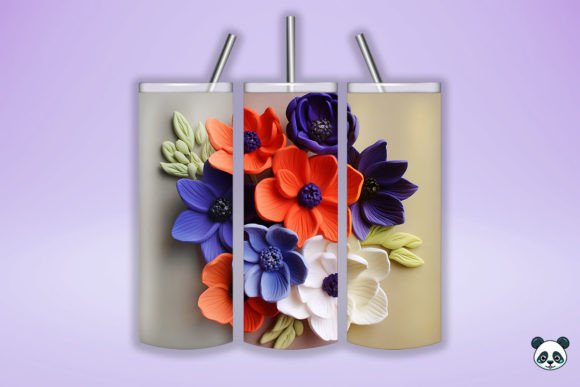 Evaluating the 3D Anemone Bouquet Tumbler Wrap 5 for Sublimation Projects