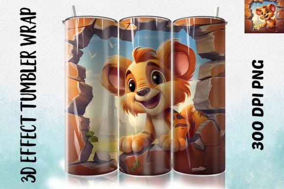 Evaluating the 3D Lion Flower Tumbler Design for Sublimation Projects