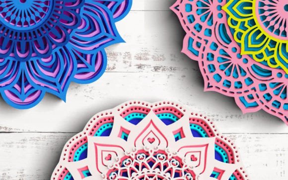 Integrating the 3D Mandala SVG Flower Bundle 5 Layers Into Your Creative Workflow