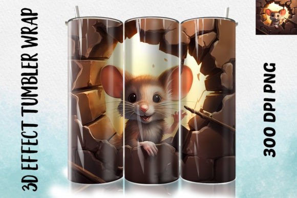 Mastering Sublimation Design: A Comprehensive Guide to the 3D Mouse Flower Tumbler 9 PNG Wrap