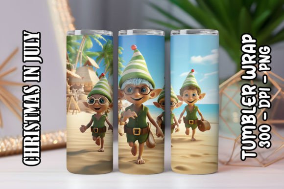 Mastering Sublimation with the 3D Elves Tumbler 3 PNG Wrap: A Complete Digital Guide